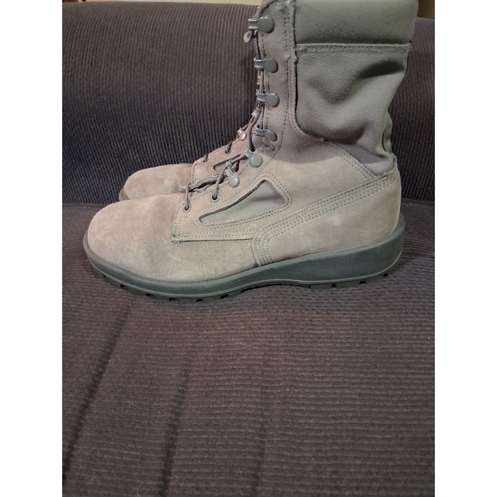 Wellco Air Force‎ TW mens Boots Size 11R Sage Green